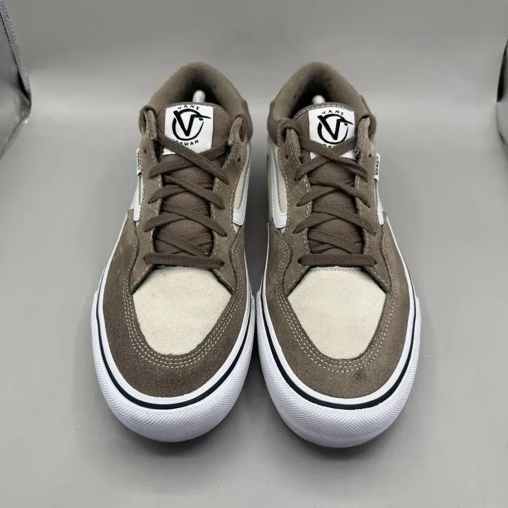 Vans Rowan Skate Shoes Mens 10.5 Walnut Suede ProCush Skateboarding Sneakers